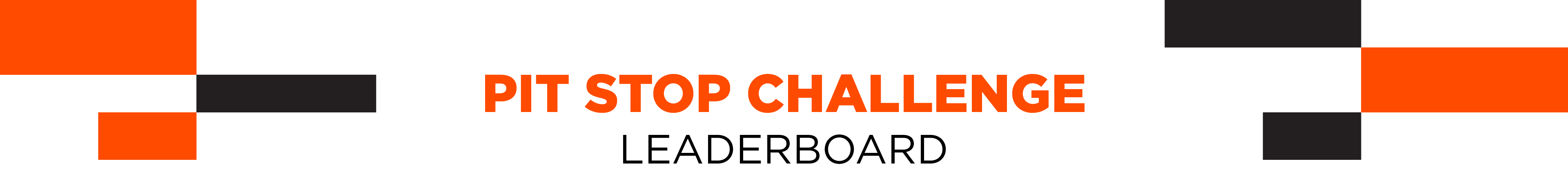 PIT STOP CHALLENGE